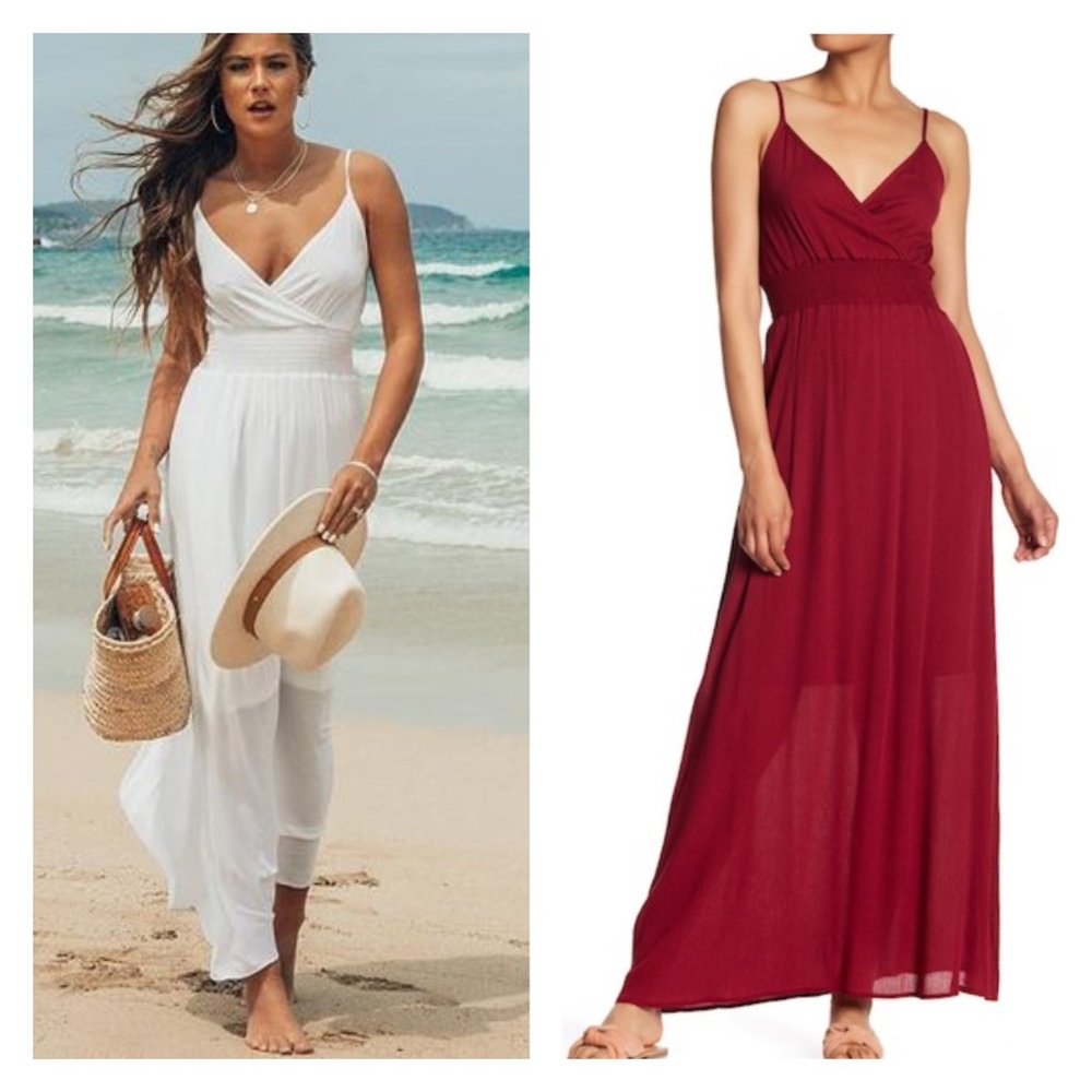 🔴 West Kei Red Wine MAXI DRESS sz XS-0-2  NEW